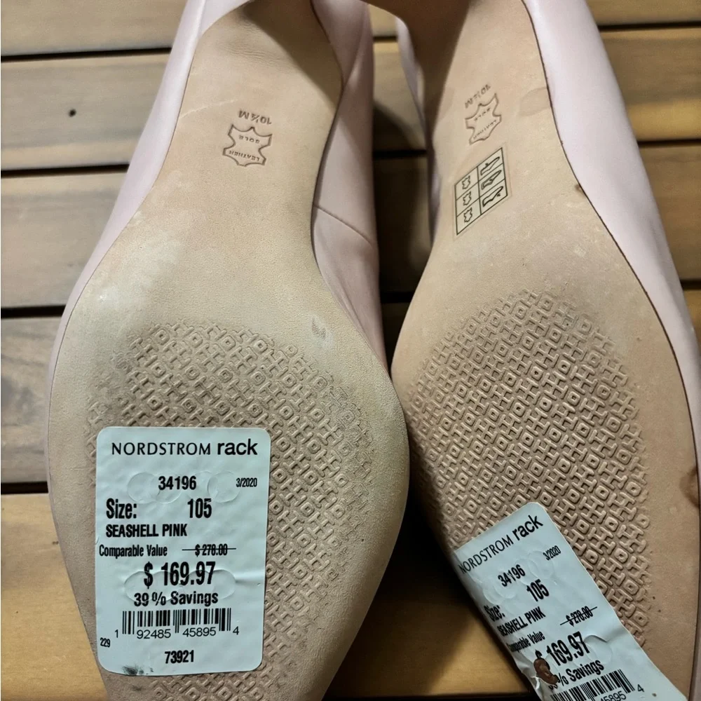 Tory Burch Soft Pink Women's kitten heel pump - Picture 3 of 4